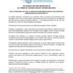 Eight Actions MPs Can Take to Eliminate and Prevent All Forms of Violence Against Women and Girls
